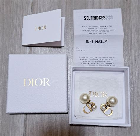 dior earrings selfridges|christian Dior Selfridges.